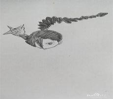 梅花十三手动绘画