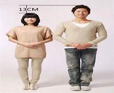 男女身高差18厘米图片