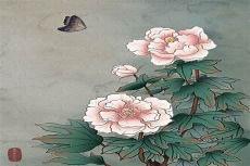 国画花开富贵题字落款内容
